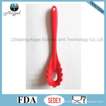 Promotional Silicone Kitchen Utensil Silicone Spaghetti Spoon Fork Sk17